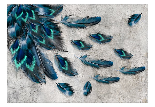 Behang 'Blown Feathers'