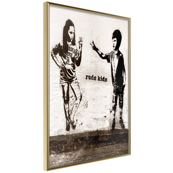 Poster 'Rude Kids'