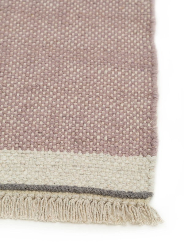 Design Wollteppich Karla Pink