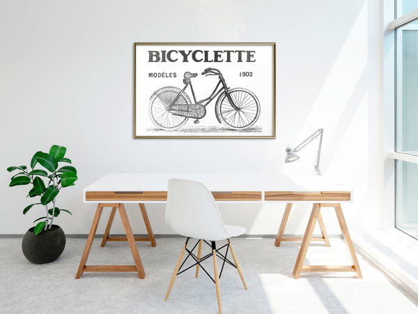 Poster 'Bicyclette'
