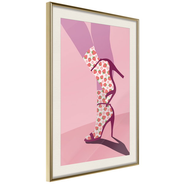 Poster 'Strawberry Socks'