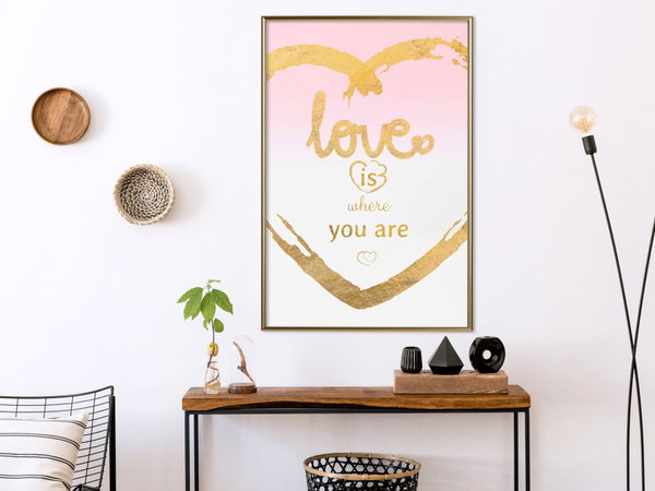 Poster 'Love Is Where You Are'
