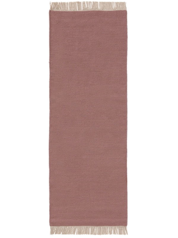 Design Wollteppich Liv Rosa