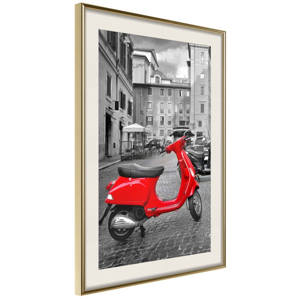 Poster 'The Most Beautiful Scooter'