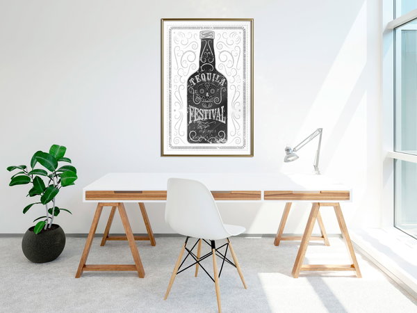 Poster 'Bottle of Tequila'