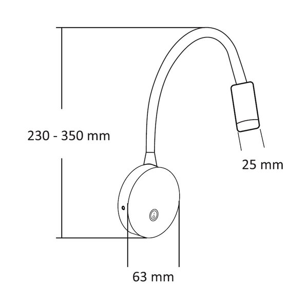 Wandleuchte 'Clasic CW1'