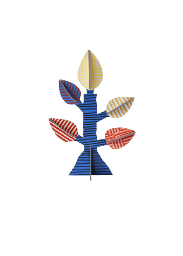 Papiersculpturen 'Striped Leaf Tree'
