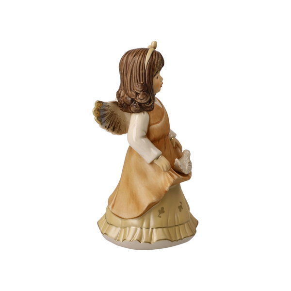 Figura di porcellana 'Angel of Peace' di Goebel 7,5x14,5x8,5cm