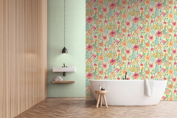 Tapete 'Artistic Bloom' 53x1005cm