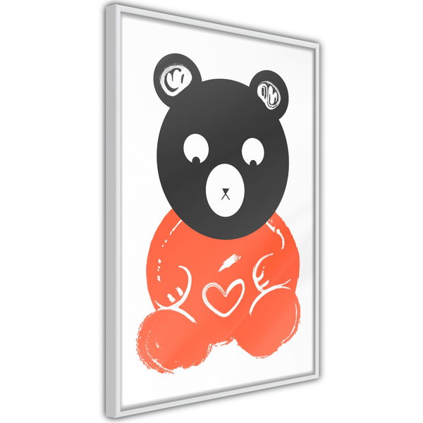 Poster 'Thoughtful Bear'