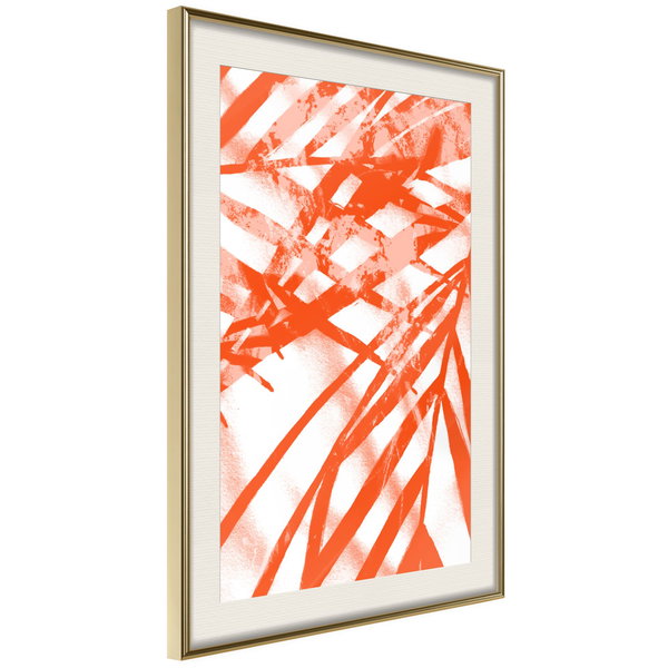 Poster 'Incandescent Leaf'