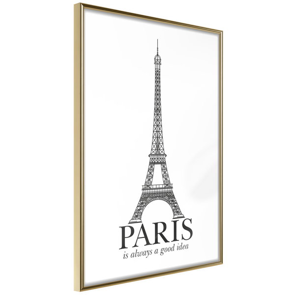 Poster 'Paris Is Always a Good Idea'