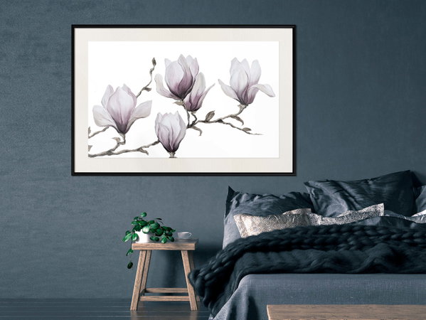 Poster 'Painted Magnolias'