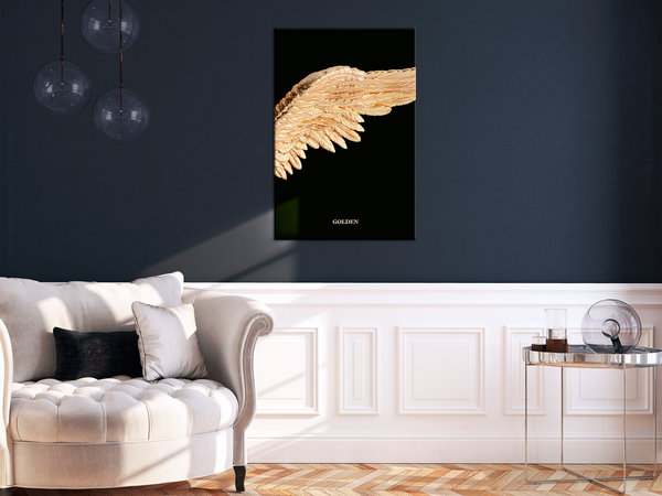 Kunstdruck auf Leinwand 'Lightness of Existence Vertical'