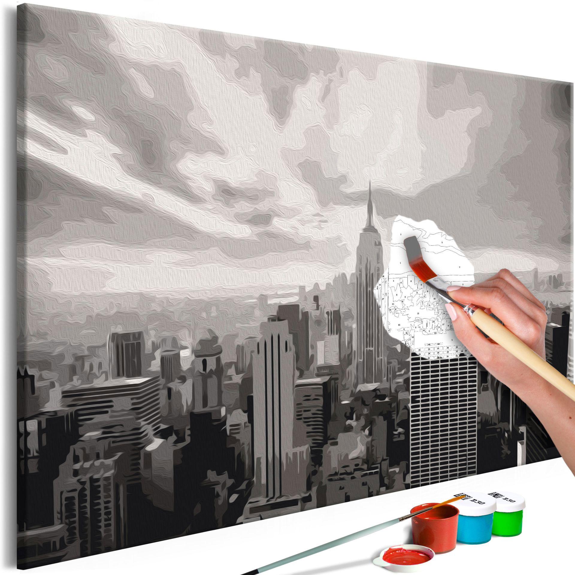 Malen nach Zahlen 'Grey New York' bestellen | KunstLoft