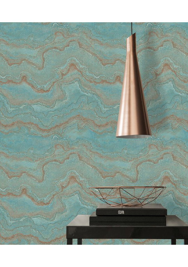 Tapete 'Oceanic Waves' 53x1005cm