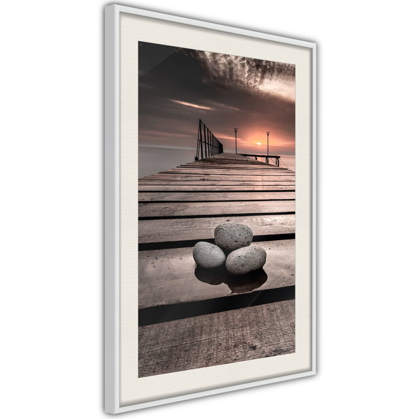 Poster 'Stones on the Pier'