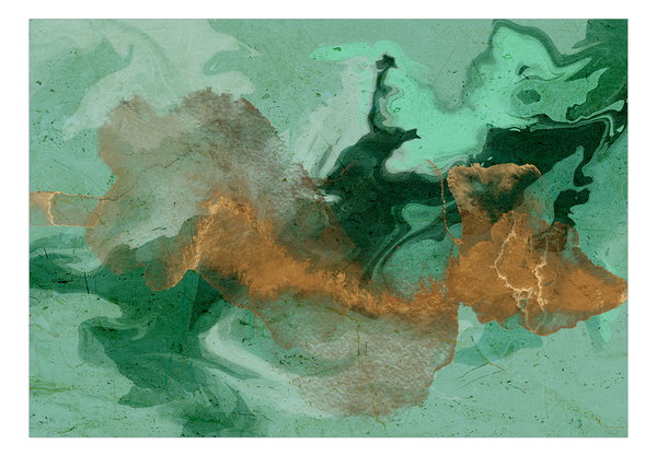 Tapete 'Malachite Play'