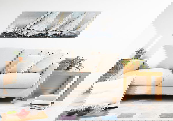 Cuadro en acrílico de veleros KunstLoft