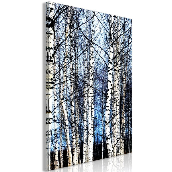 Impression sur toile 'Frosty January Vertical'