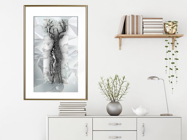 Plakat 'Crystal Deer'