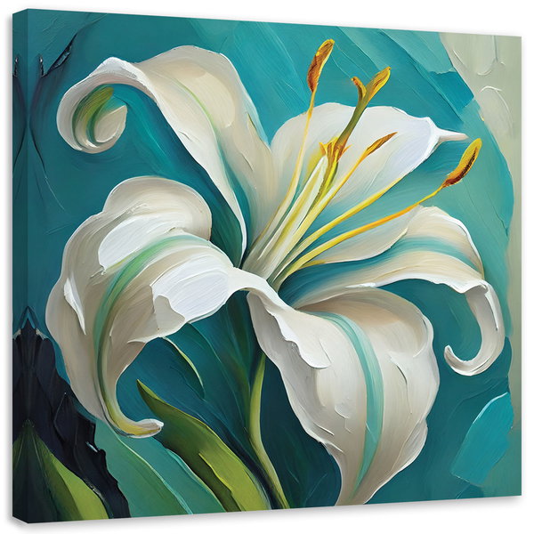Kunstdruck auf Leinwand 'Graceful Lily 1'