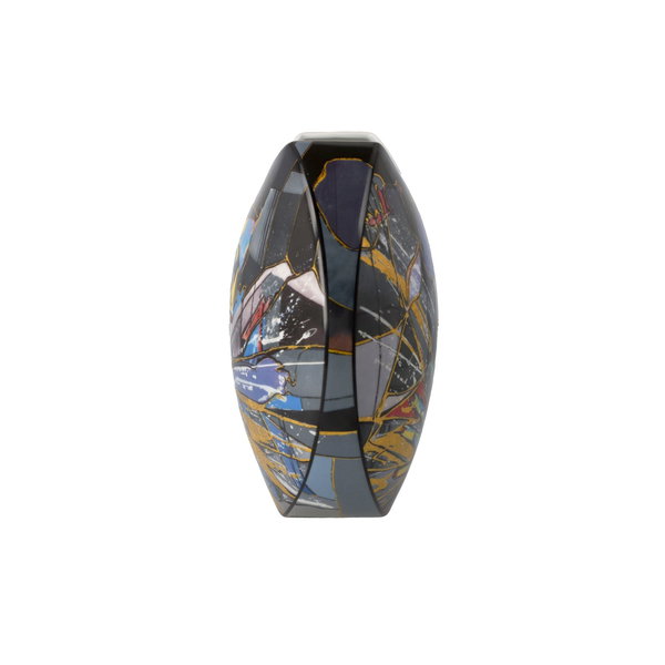 Porzellan Vase 'Abstract Queen' von Lana Frey 11,5x21x26,5cm
