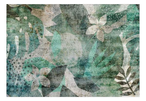 Zelfklevend behang 'Floristic Mural'