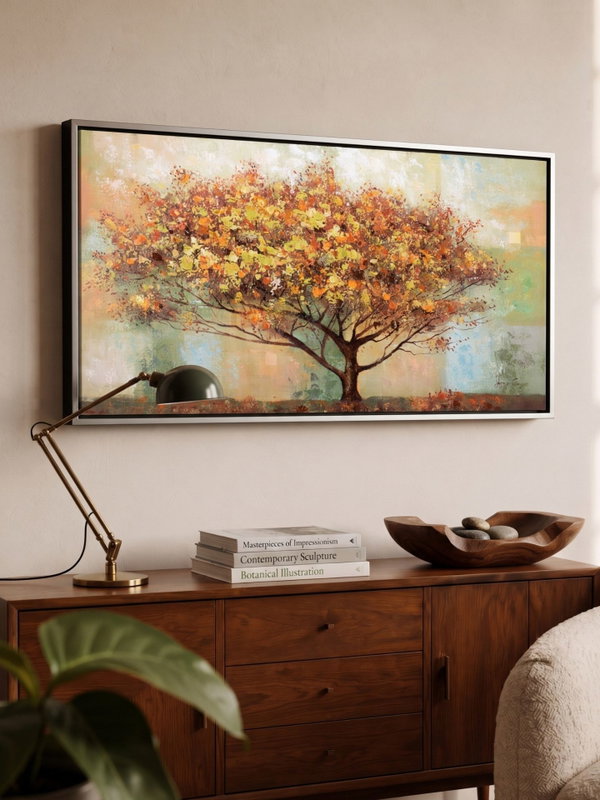 Handpainted Painting 'No Man's Land' | incl. certificate of authenticity