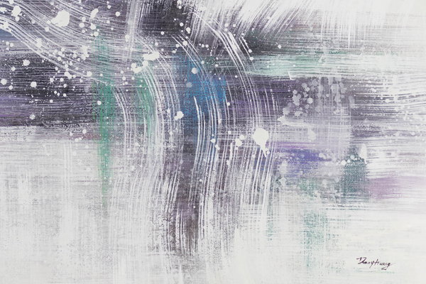 Pintura aplicada con generosidad