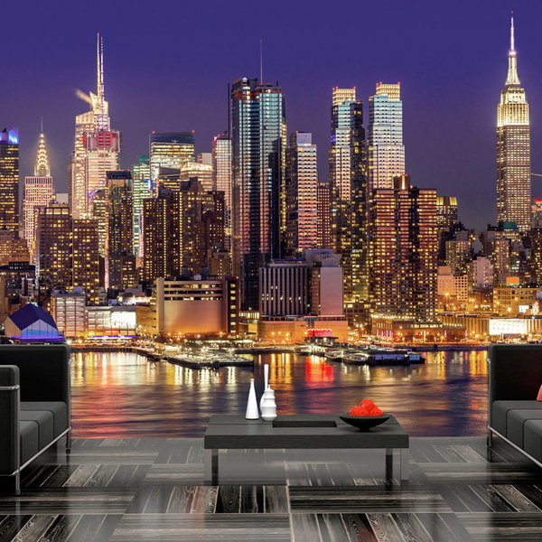 Tapete 'Big Apple Glow'