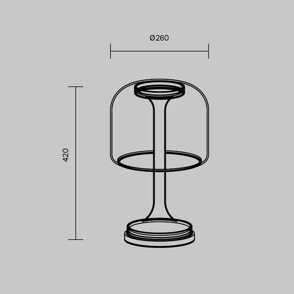 Table Lamp 'Spirito 3'