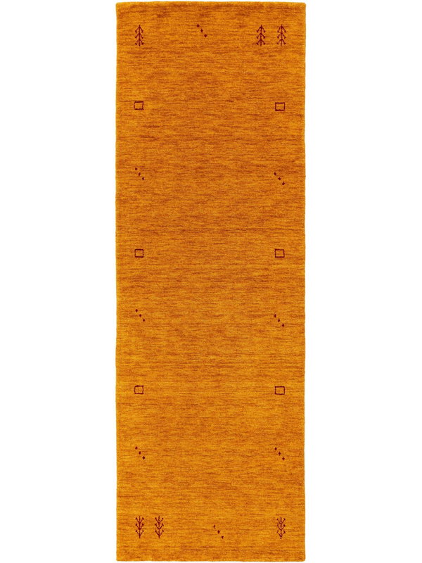 Design Wollteppich Jamal Gelb