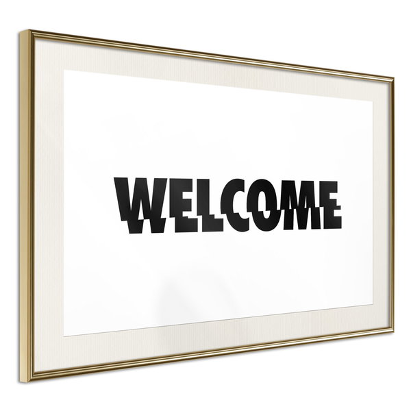 Poster 'Welcome'