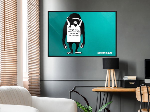Poster 'Angry Monkey'