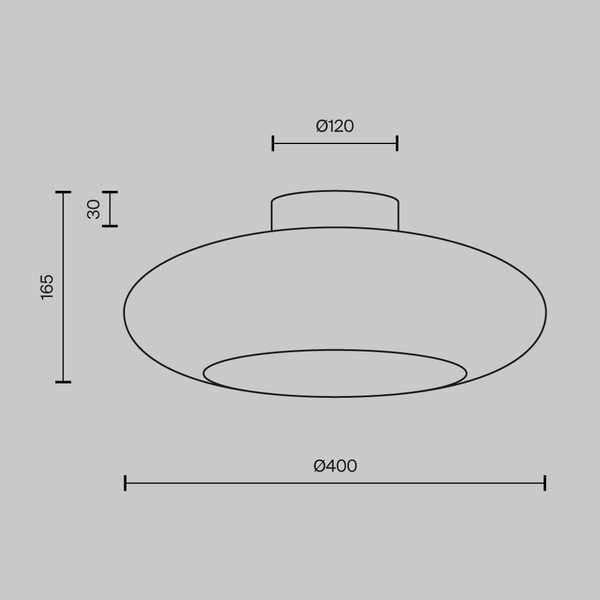 Lampa Sufitowa 'Aros'