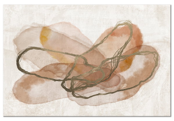 Kunstdruck auf Leinwand 'Delicate Composition Wide'