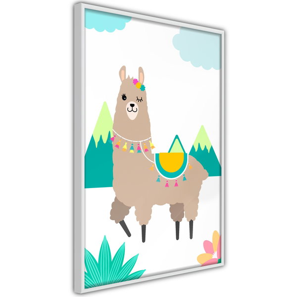 Poster 'Unusual Lama'