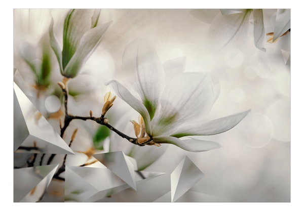 Selbstklebende Tapete 'Subtle Magnolias - Second Variant'
