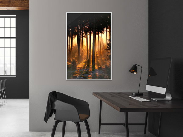 Poster 'Dark Tree Tops'