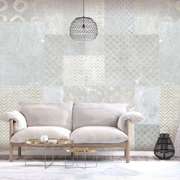 Tapete 'Ornamented Floor'