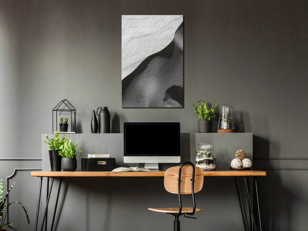 Stampa artistica su tela 'Dunes Vertical'