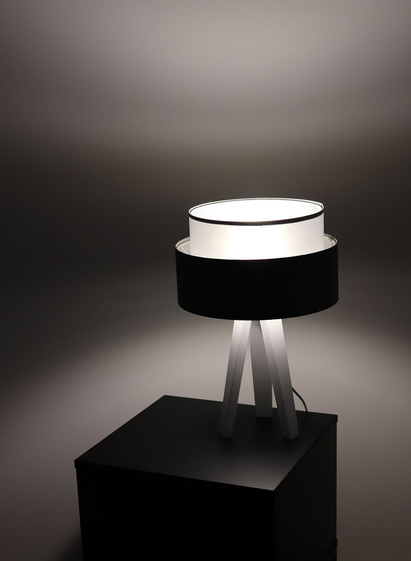 Lampe de table 'Duo Ellegant Pearl 1'