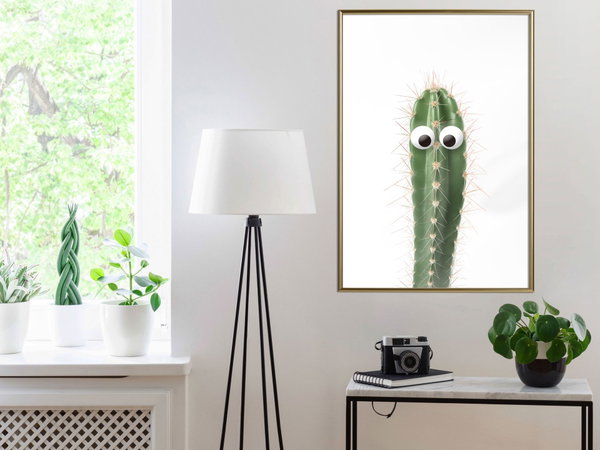 Poster 'Live Cactus'