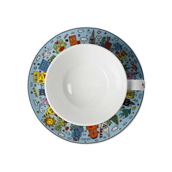 Goebel Tasse mit Untertasse 'New York Day'