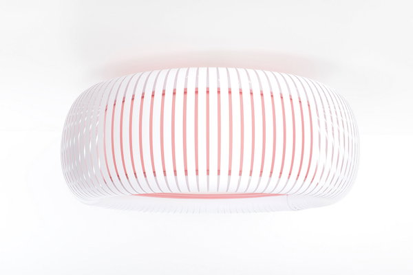 Suspension luminaire 'Oblo Blush Glow 1'