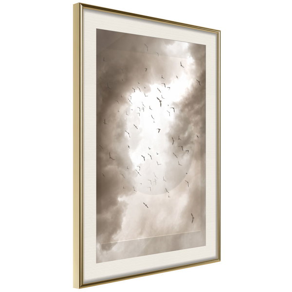 Poster 'Disturbed Flight'