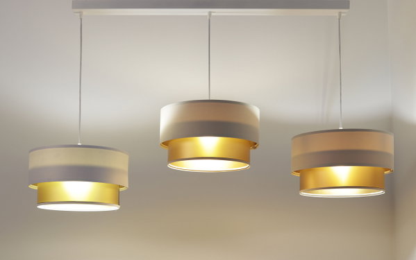 Suspension luminaire 'Duo Ellegant Whisper 1'