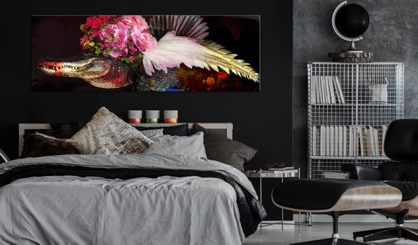 Kunstdruck auf Leinwand 'Bride Narrow'