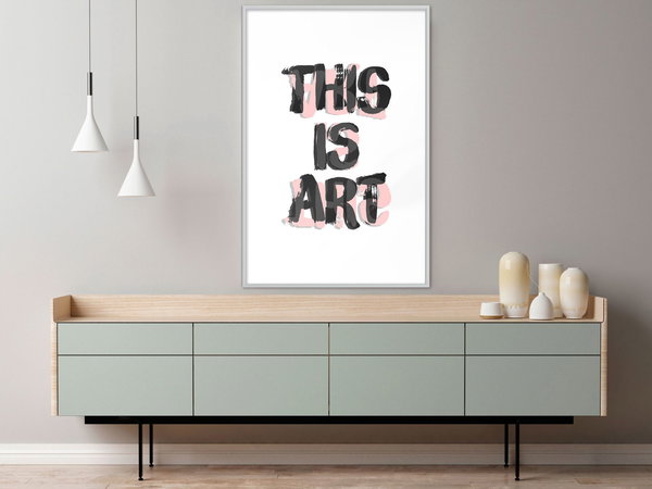Poster 'This Is Art'